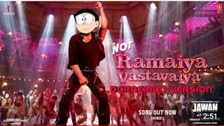 not ramaiya vastavaiya song doraemon version  jawan  shah rukh khan  atlee  nobita rock 😎 ASG [upl. by Iznek]