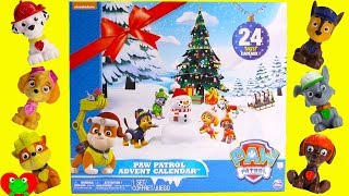 24 Paw Patrol Advent Calendar Surprises [upl. by Obeded809]