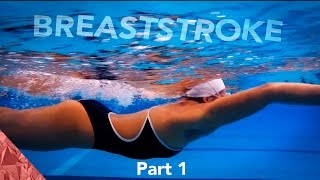 Breaststroke technique swimming tutorial  Arms  Part 1 [upl. by Maharva]