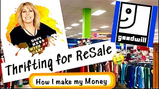 Thrift with Me 🧿 Thrifting for ReSale Profits [upl. by Ynned424]