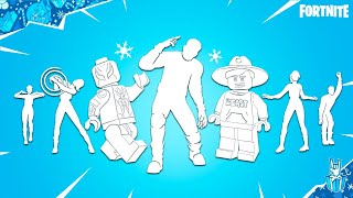 Top 40 Legendary Fortnite Dances amp Emotes MrBeast Lego Peter Griffin Eminem  Real Slim Shady [upl. by Naesyar]