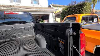 drop in bed liner installation 2020 chevy colorado [upl. by Gilbertson215]