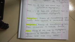 Lecture 1 Basics of Cryptography and Types of Cryptography [upl. by Ylelhsa273]