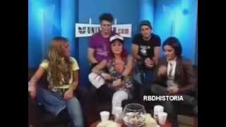 2006 RBD en Univision en un Chat COMPLETO [upl. by Susan]