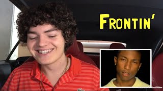 Pharrell  Frontin ft JayZ  REACTION [upl. by Eedyaj]