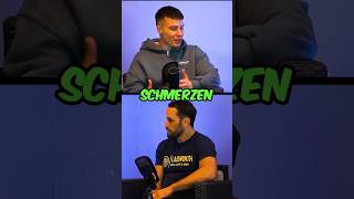 So geht ein UFC Kämpfer mit Schmerzen um 😳 podcast drangeblieben [upl. by Dickman]