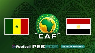 SENEGAL VS EGIPTO FINAL  COPA ÁFRICA  PES 20212022 [upl. by Luanne854]