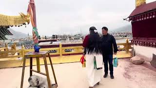 Jokhang Temple in Tibet  July 17th 2024 tibet travel tibetan explore adventure temple [upl. by Radmen]