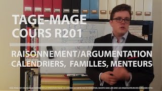 TAGEMAGE  CALENDRIERS FAMILLES MENTEURS RAISONNEMENTARGUMENTATION [upl. by Rodrick]