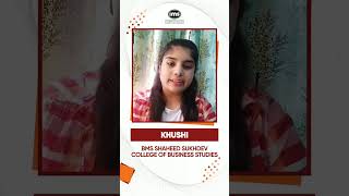 🌟 Student Success Story 🌟Khushi converts Shaheed Sukhdev College of Business Studies [upl. by Nosrac]