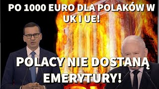 Praca w UK i emerytura Polacy nie dostaną emerytur z UK [upl. by Netsrijk]