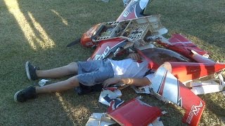 Horrific Fatal RC Plane Crash at SPCA Flying Field  INTO CROWD [upl. by Schlenger809]