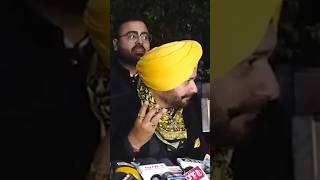 Navjot singh sidhu pressconference Navjot sidhu talk about politics podcast viralvideo sidhu [upl. by Bender269]