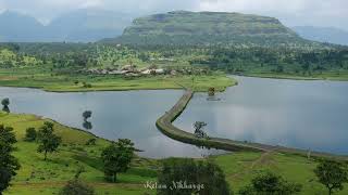 Beauty of Rural Maharashtra in Monsoon  Drone view  Hidden Gems of Maharashtra [upl. by Hekker]