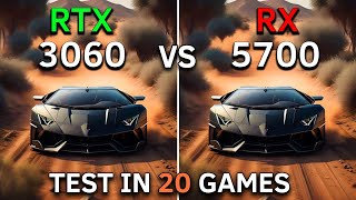 RX 5700 vs RTX 3060  Test In 20 Games at 1080p  2023 [upl. by Hermon685]