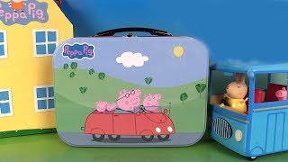 Peppa Pig Oeufs Surprise Mallette Repas Surprise Eggs Lunchbox [upl. by Cavanagh]