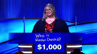 FINAL JEOPARDY RERUNAMY SCHNEIDER JOINS EXCLUSIVE JEOPARDY MILLIOAIRE CLUB🏆💰😳 [upl. by Latreece]