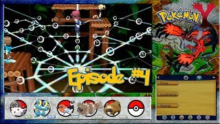 Pokemon Y  Route 22 To Victory The Santalune Gym  Episode 4 [upl. by Padraic]