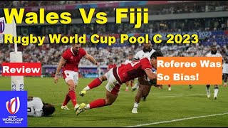 Rugby World Cup Review Wales VS Fiji Pool B 2023 Reactions Analysis and Recap [upl. by Santoro]