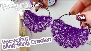 Upcycling aus alten Creolen mach Neue CraSy Testlabor [upl. by Yelnats849]