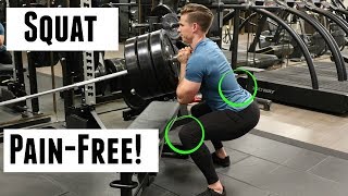 Why you should do a landmine squat  squat variation for Low Back or Knee Pains [upl. by Yelahs]