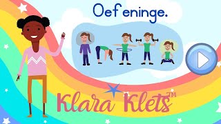 Oefeninge Afrikaanse opvoedkundige videos Klara kyk na verskillende oefeninge [upl. by Brathwaite705]