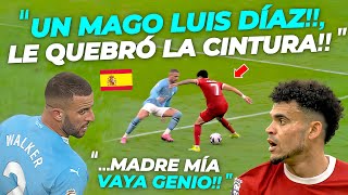 El Día que Luis Díaz DESTRUYÓ a TODA la DEFENSA del Manchester City [upl. by Camarata970]