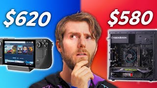 We Built a PC for the Price of a Steam Deck [upl. by Collum]