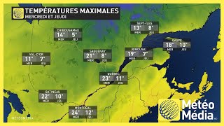 Les orages persistent au Québec [upl. by Pylle]