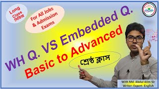 Embedded VS WH Questions  Basic to Advanced  Full Chapter  Long Class  Expert Alim  For All [upl. by Hendel]