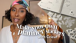 DIY Planner Stickers with Cricut [upl. by Justin985]