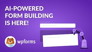 Introducing AI Forms  A New Way to Create Contact Forms with WPForms [upl. by Dier]