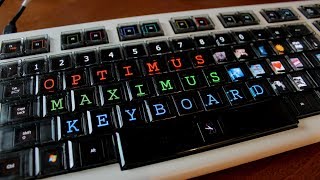 Optimus Maximus Keyboard review Cherry ML [upl. by Toscano]