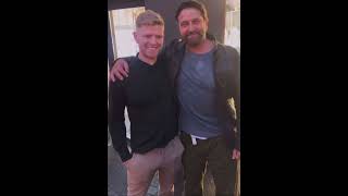 Gerard Butler  2024  BRILLIANT Gerrys FABULOUS ENCOUNTER with adoring fans [upl. by Mathias]