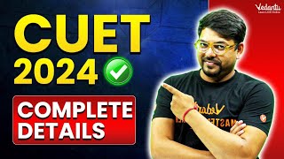 Everything About CUET 2024  Complete details  CUET 2024 Preparation  Harsh Sir cuet2024 [upl. by Pallaton921]