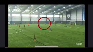 Ann Boehnlein KCKCC Defender Highlights2025 Recruit [upl. by Norrad]