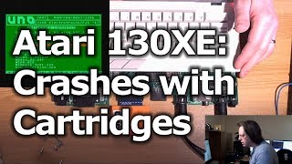 Troubleshooting an Atari 130XE which doesnt work with cartridges [upl. by Orlina]