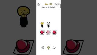 Brain Out Level 111 Solving Light up all the bulbbrainoutgaming brainout mobilegame [upl. by Amaris]