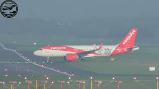 A bit more Birmingham airport action Transavia arrival Aer Lingus and easyJet departures [upl. by Inohs720]