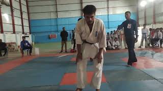 seto riban ma subash shahi thakuri vs rato riban ma bishal bk fight of Kyo khushan karate 🥋 [upl. by Oika]