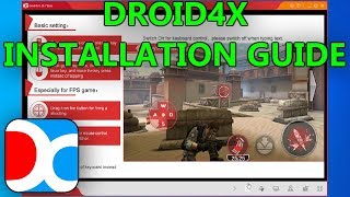 Droid4X Android Emulator for Windows Installation Guide 2019 [upl. by Ibbison219]