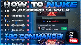 How to NUKE a Discord Server  And recover a nuked server WORKING [upl. by Amory]