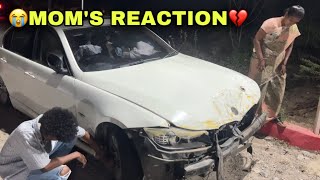 🥺MOM’s REACTION AFTER SEEN OUR BMW CAR😭💔  😖MOM CRIED💔  Prankster Surya [upl. by Oesile]