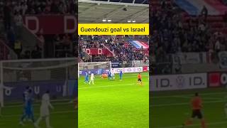 Matteo Guendouzi magnificent goal against Israel [upl. by Kela]