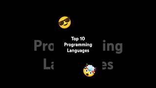 Top 10 Coding Languages Of All Time programming coding python technology shorts yt viral [upl. by Flodur]