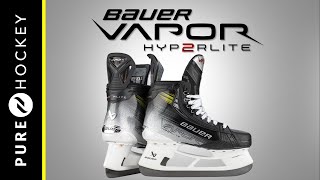 Bauer Vapor Hyperlite 2 Hockey Skates  Product Review [upl. by Oemac]