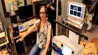 Transcranial Magnetic Stimulation Demonstration [upl. by Etnovad928]