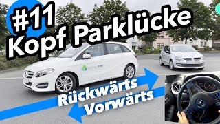 11 Kopfparklücke  Parken quer  Fahrschule Punkt [upl. by Erbas]