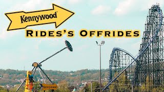 4K Kennywood Rides Offrides April 2024 [upl. by Anidualc]