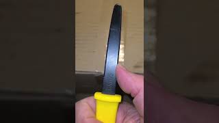 Stop Your knife isnt for cardboard edc cheaptools [upl. by Ettenuahs]